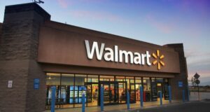 Foto da fachada do Walmart