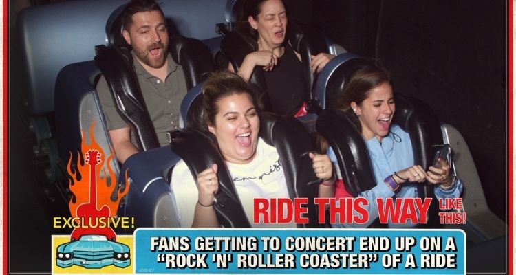 Irmas na montanha russa Aerosmith no Hollywood Studios