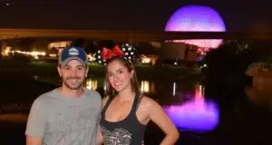 Casal no epcot