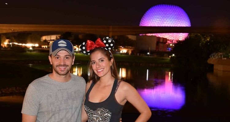Casal no epcot