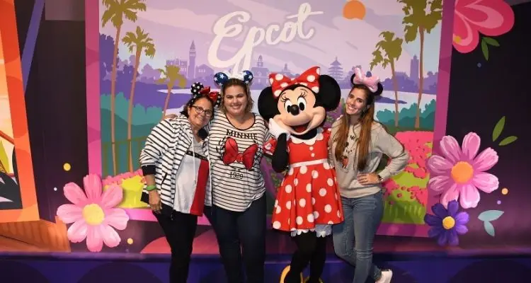 Familia com o mickey